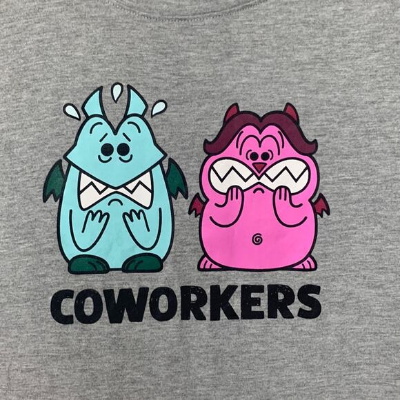 Disney Parks womens XL hercules coworker pain panic short sleeve tee hades casua - Picture 2 of 8